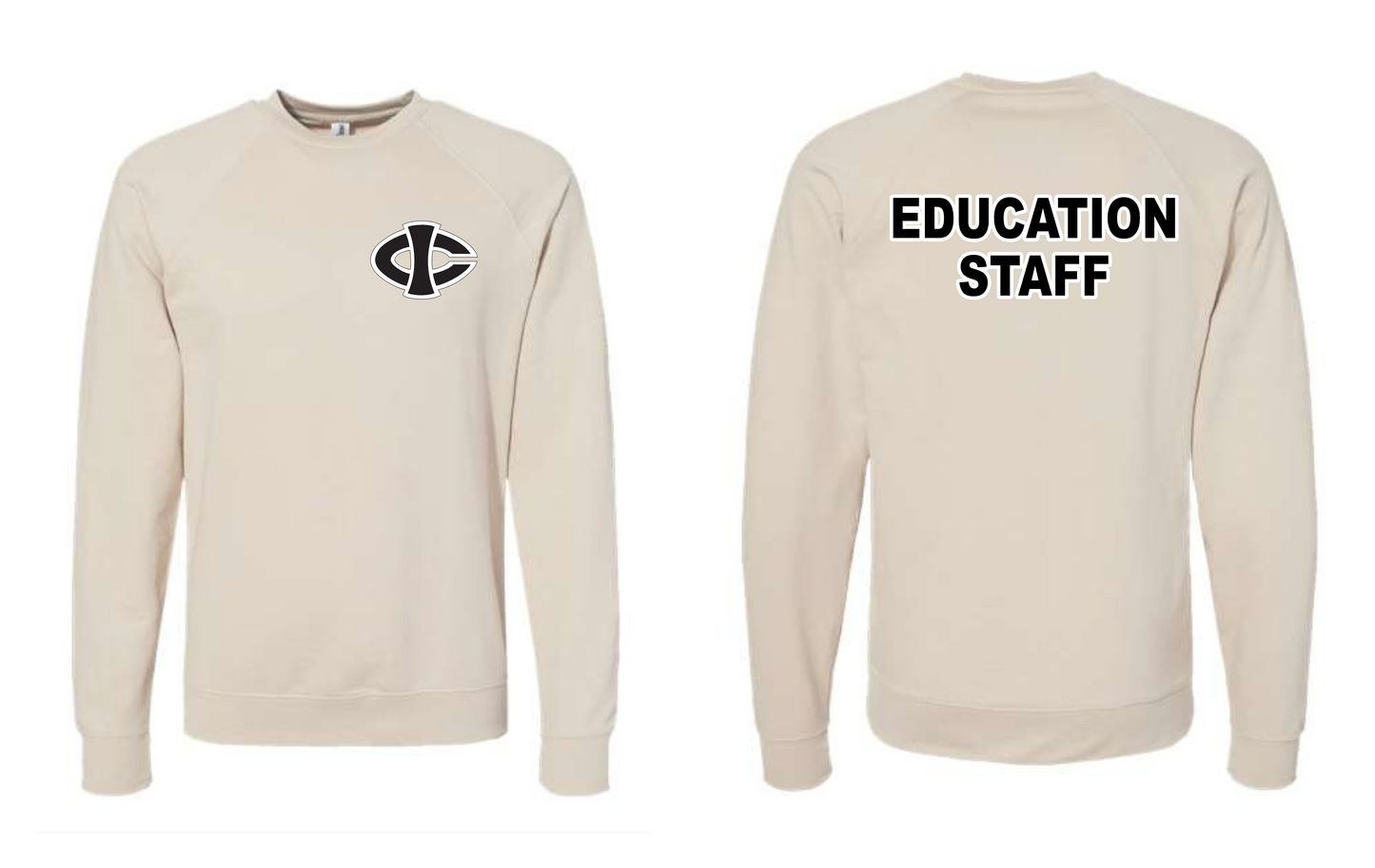 ICCC Independent Trading Co. Unisex Icon Lightweight Loopback Terry Crewneck Sweatshirt - SS1000C