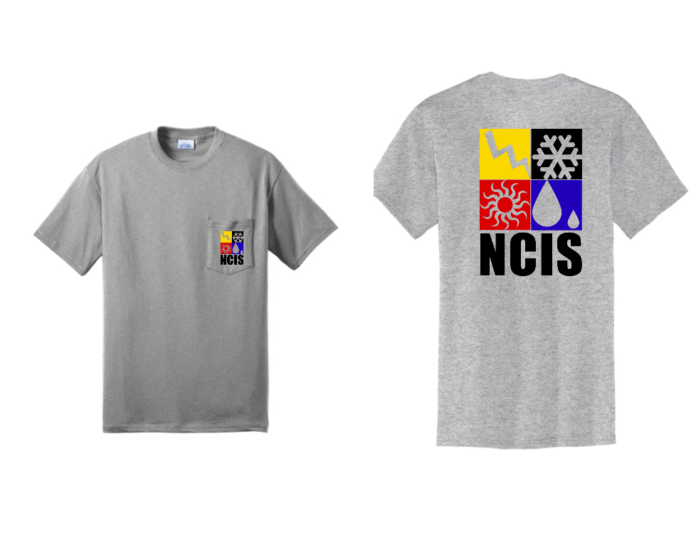 NCIS POCKET SHIRT PC55P  Port & Co™ Core Blend Pocket Tee