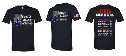 Midwest Mathogs State Wrestling Gildan - Softstyle® T-Shirt - 64000