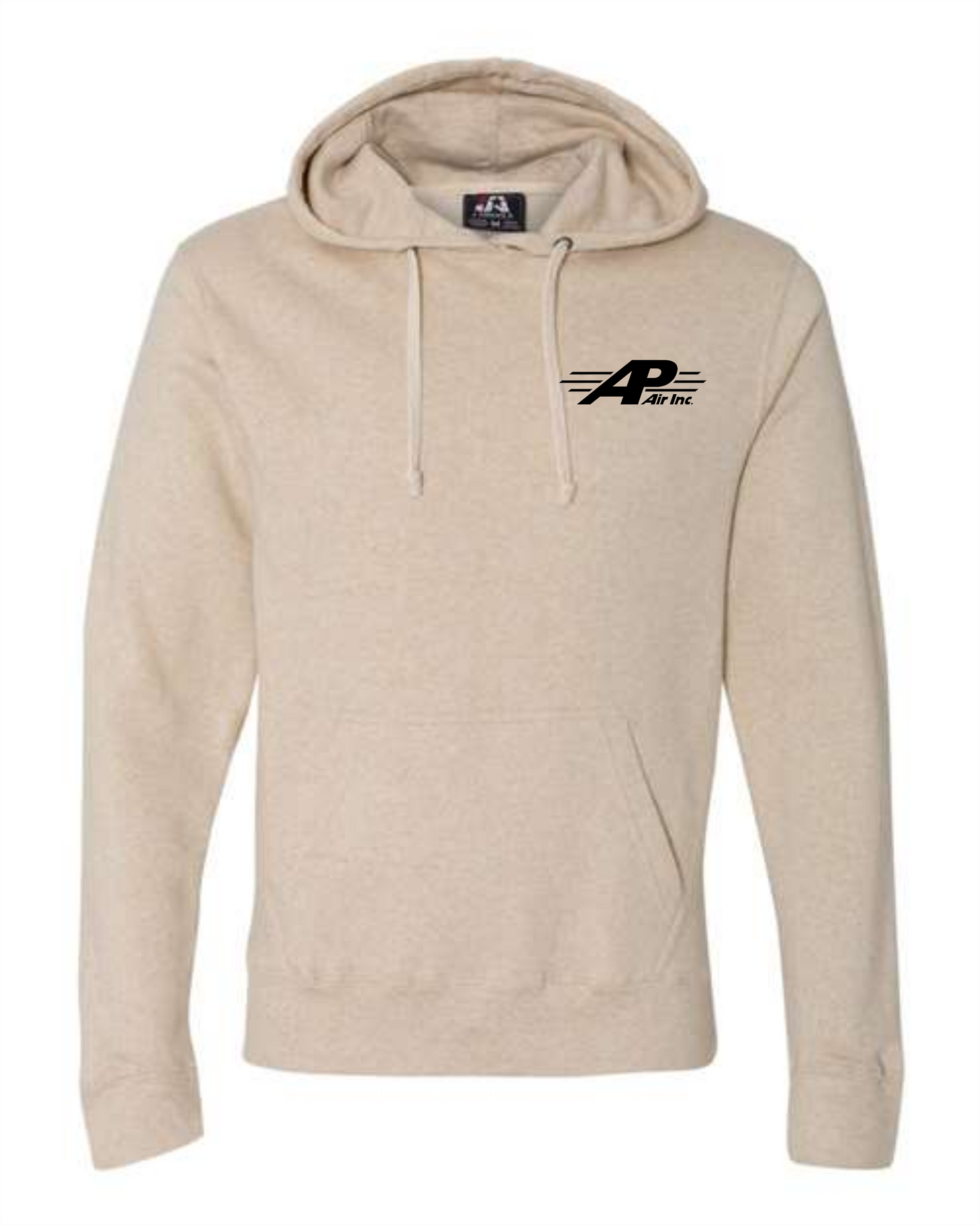Ap AIR J. America Men's/Unisex Triblend Fleece Hooded Sweatshirt - 8871