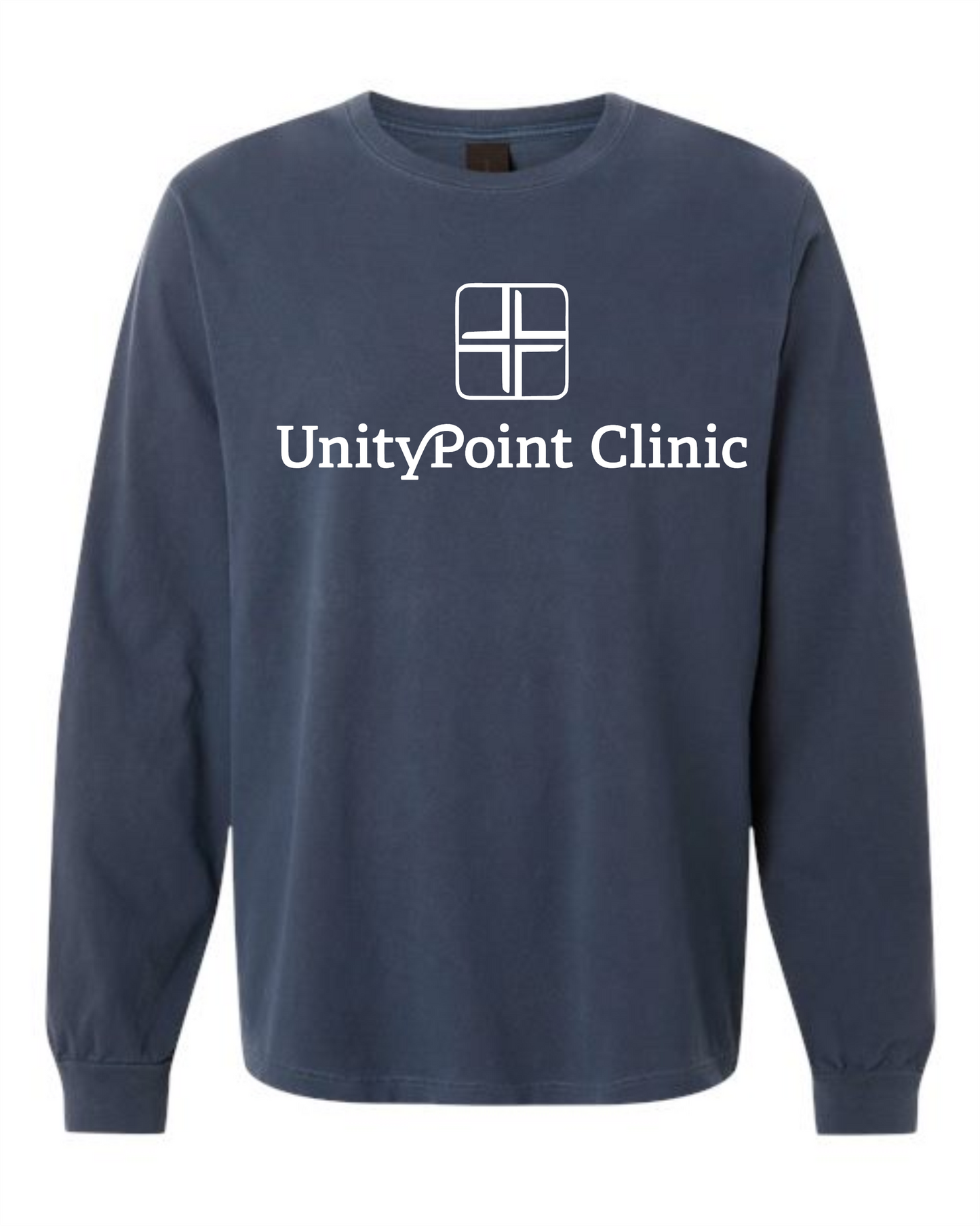 UPC (white) BELLA + CANVAS Unisex Heavyweight Garment-Dyed Long Sleeve Tee - 4851GD