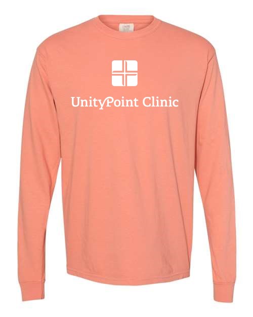 UPC (white logo) Comfort Colors - Garment-Dyed Heavyweight Long Sleeve T-Shirt - 6014