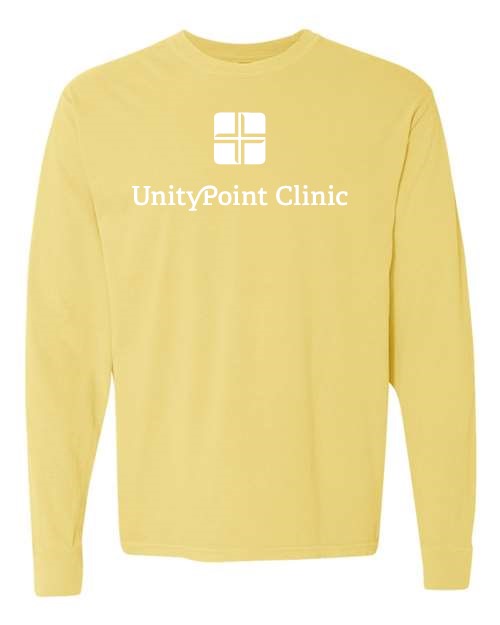 UPC (white logo) Comfort Colors - Garment-Dyed Heavyweight Long Sleeve T-Shirt - 6014