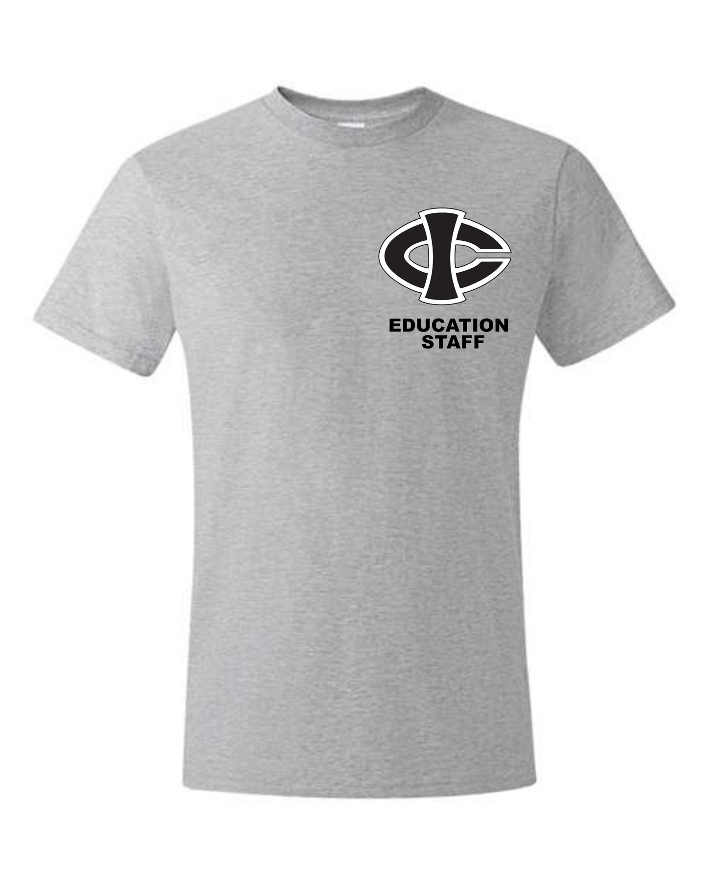 ICCC Hanes Perfect-T T-Shirt - 4980 (Left Chest Black Logo)
