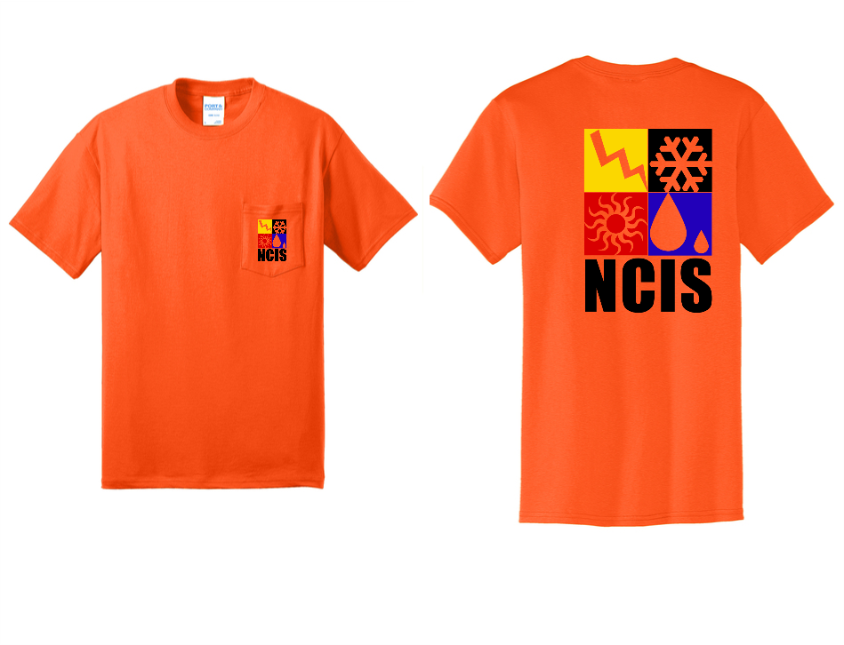 NCIS POCKET SHIRT PC55P  Port & Co™ Core Blend Pocket Tee