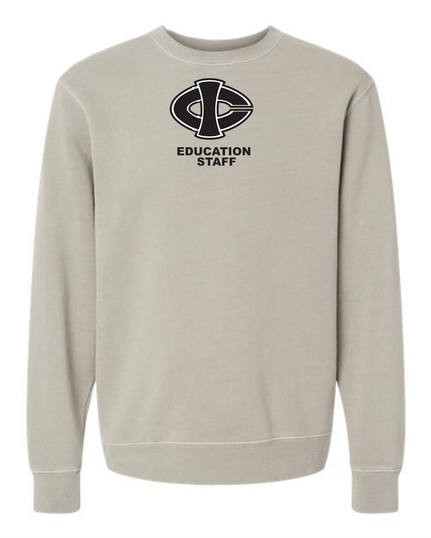 ICCC Independent Trading Co. Unisex Midweight Pigment-Dyed Crewneck Sweatshirt - PRM3500