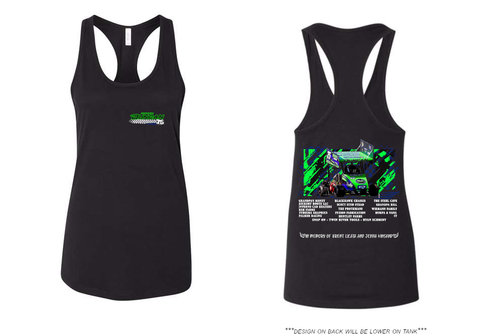 HD RACING BELLA + CANVAS Women's Jersey Racerback Tank - 6008