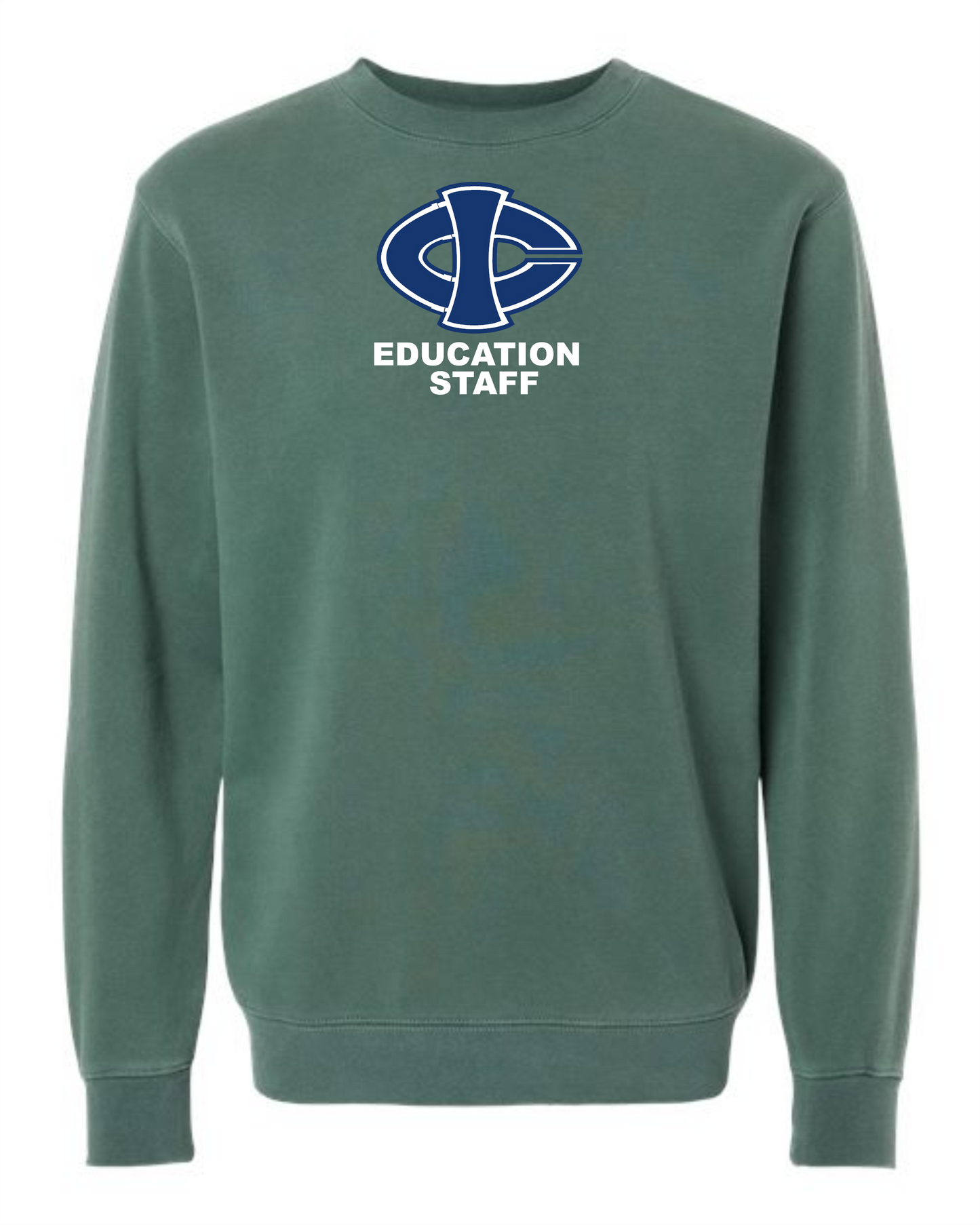 ICCC Independent Trading Co. Unisex Midweight Pigment-Dyed Crewneck Sweatshirt - PRM3500