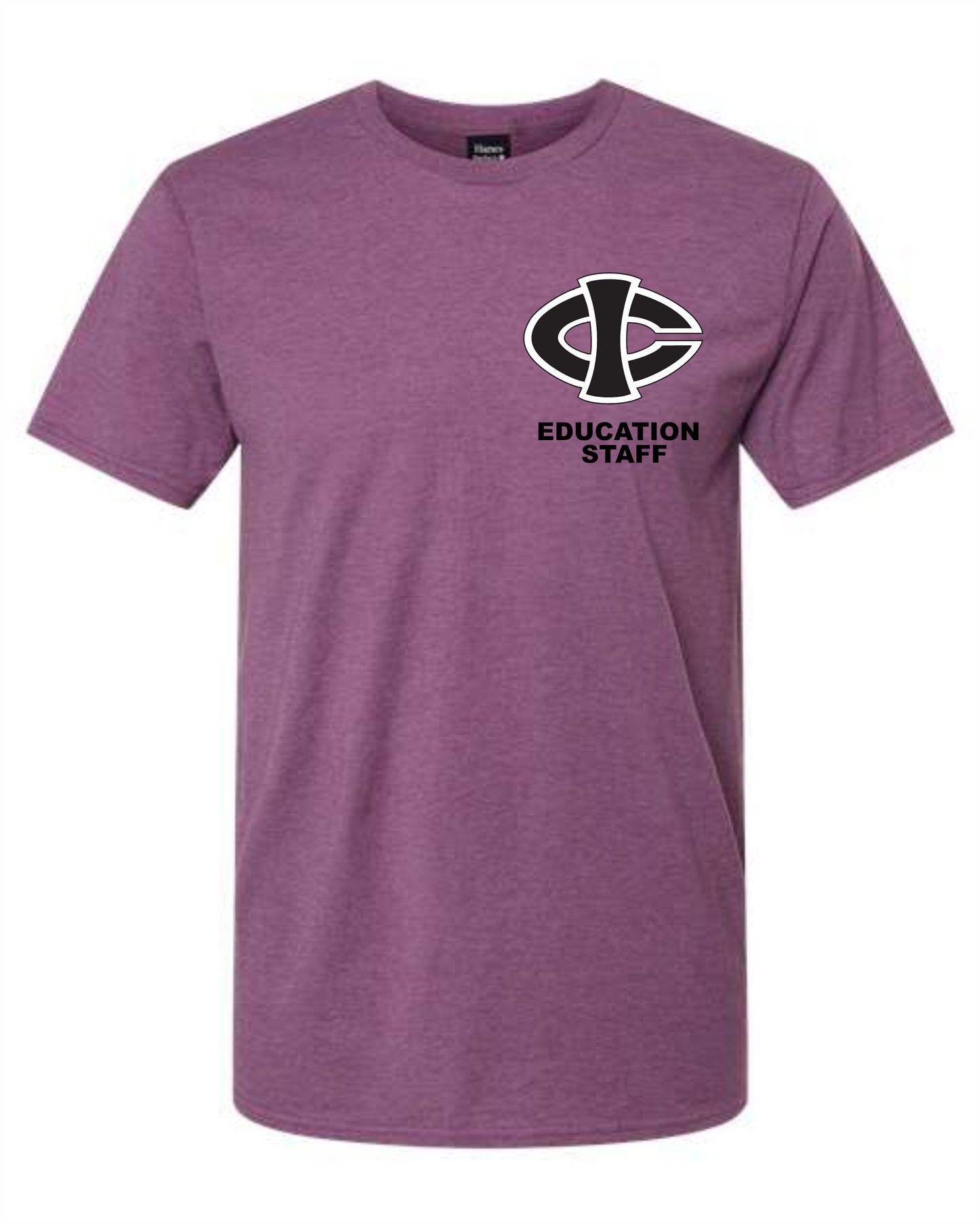 ICCC Hanes Perfect-T T-Shirt - 4980 (Left Chest Black Logo)
