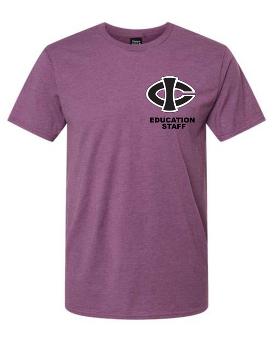 ICCC Hanes Perfect-T T-Shirt - 4980 (Left Chest Black Logo)