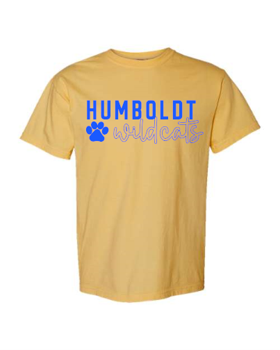 008 Humboldt Wildcats Comfort Colors 1717