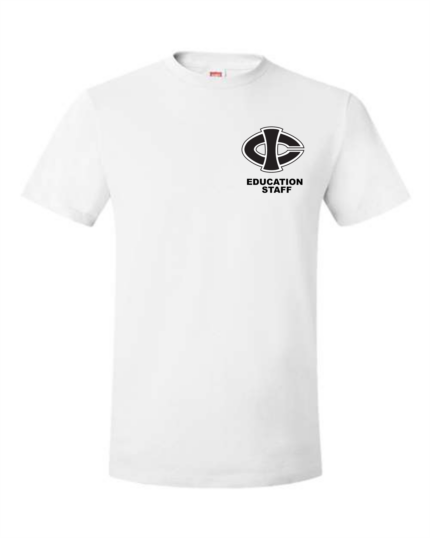 ICCC Hanes Perfect-T T-Shirt - 4980 (Left Chest Black Logo)
