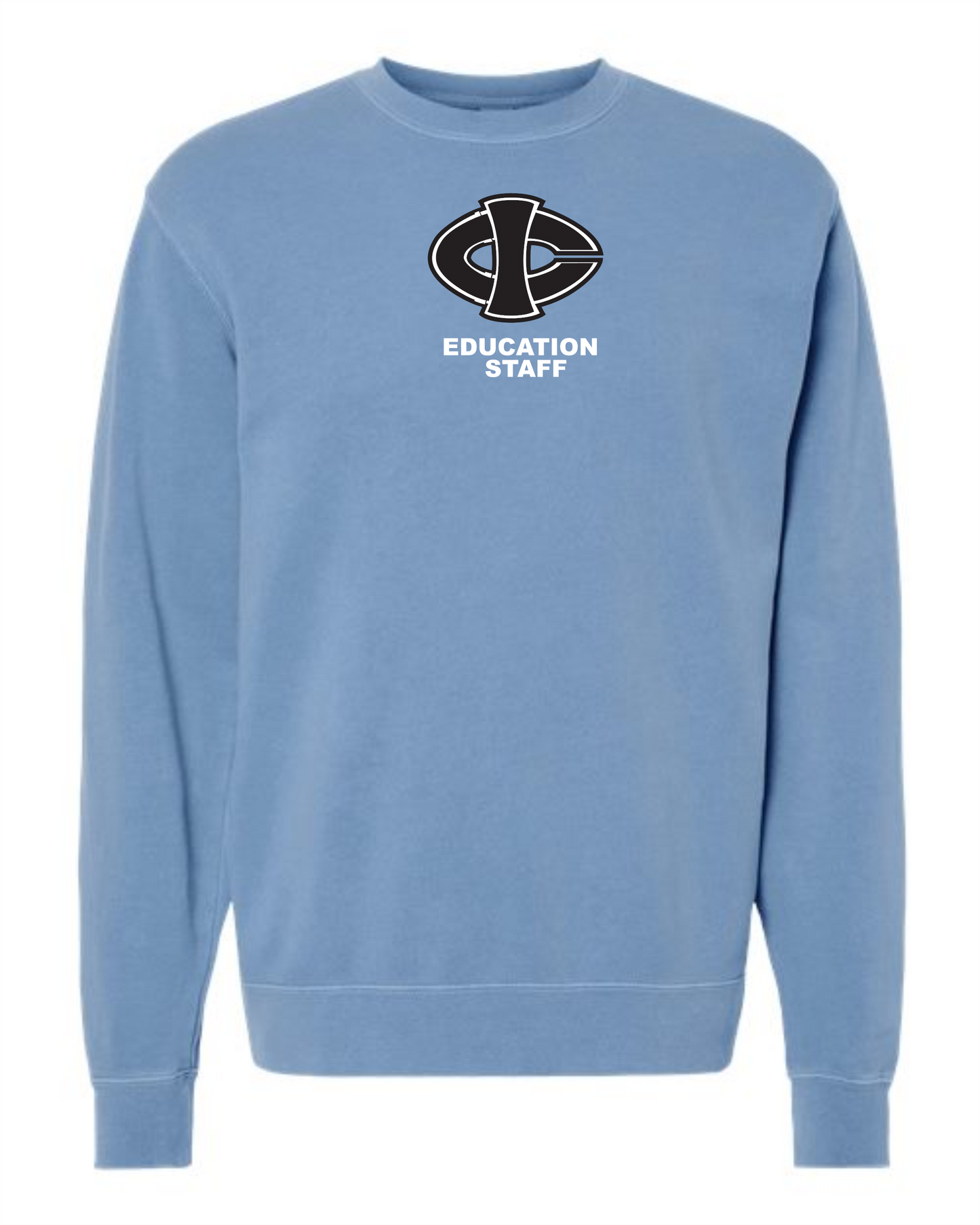 ICCC Independent Trading Co. Unisex Midweight Pigment-Dyed Crewneck Sweatshirt - PRM3500