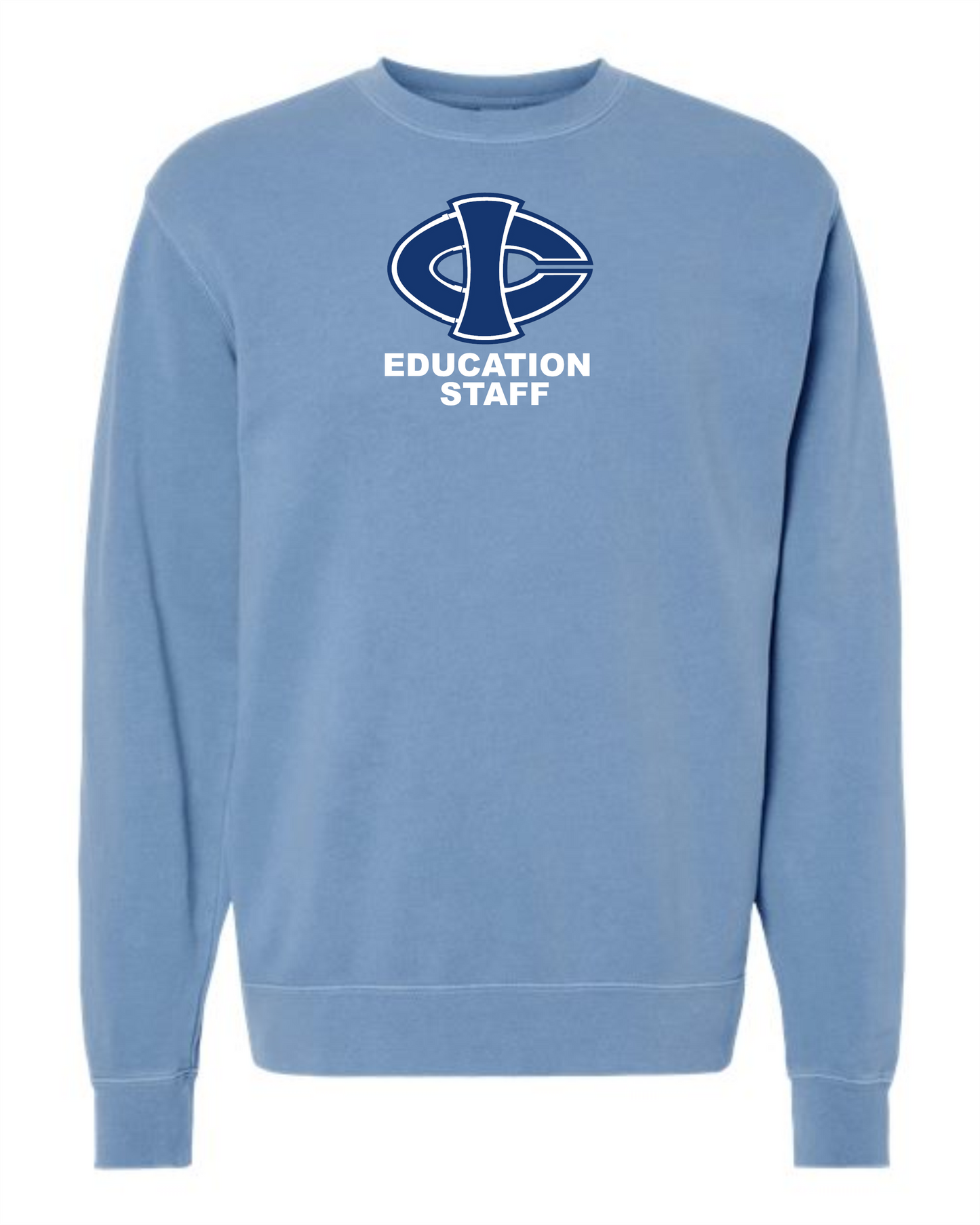 ICCC Independent Trading Co. Unisex Midweight Pigment-Dyed Crewneck Sweatshirt - PRM3500