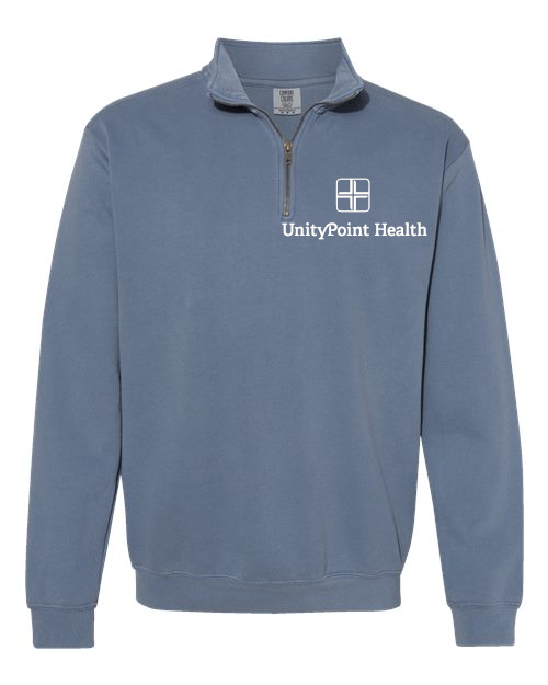 UPH Comfort Colors - Garment-Dyed Quarter Zip Sweatshirt - 1580