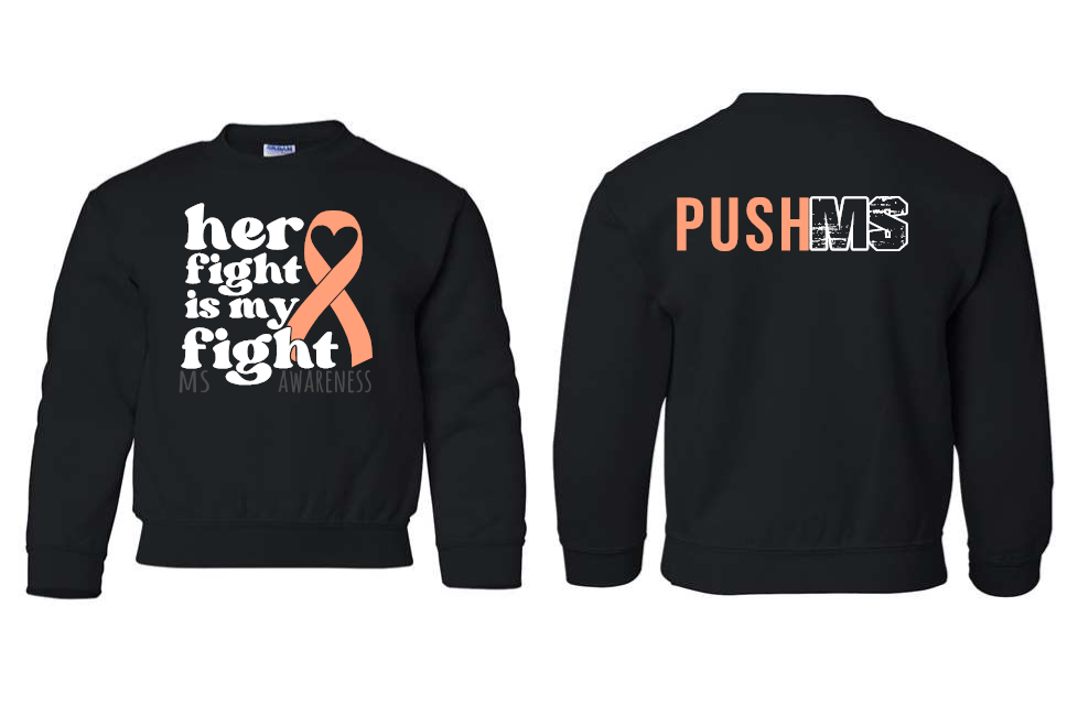 MS fundraiser Gildan - Heavy Blend™ Youth Sweatshirt - 18000B