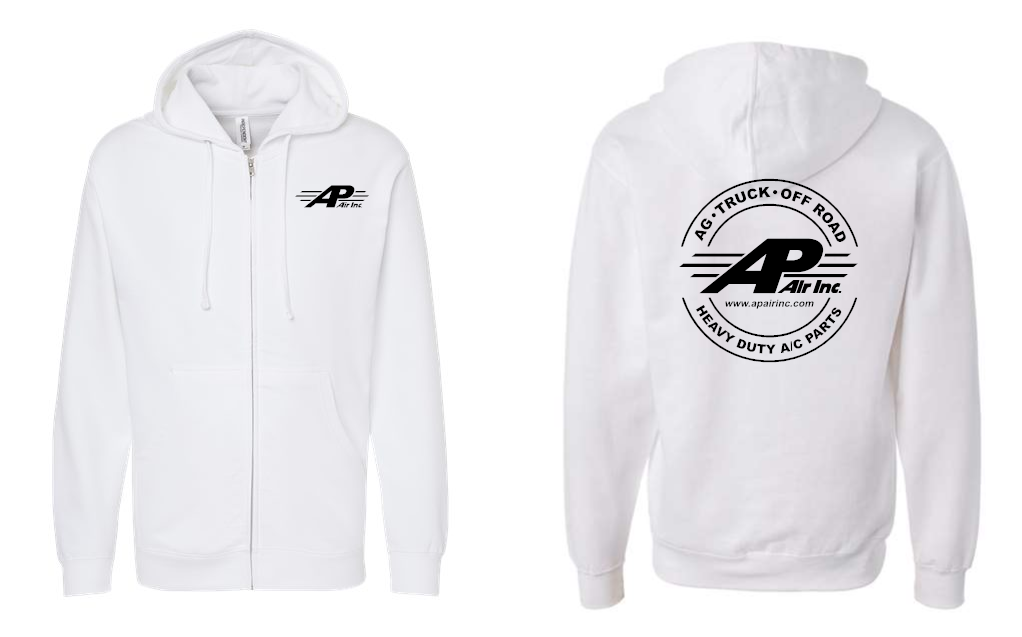 AP AIR      Independent Trading Co. - Midweight Full-Zip Hooded Sweatshirt - SS4500Z