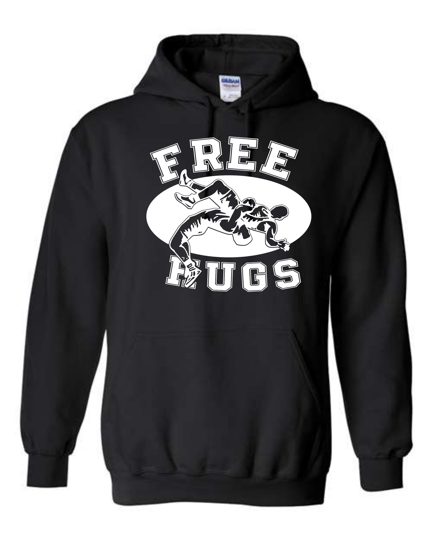 Adult Free Hugs Gildan - Heavy Blend™ Hooded Sweatshirt - 18500