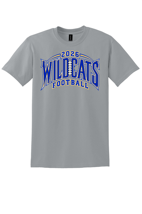 Wildcat football 002 8000  Gildan® DryBlend® 50 Cotton/50 Poly T-Shirt