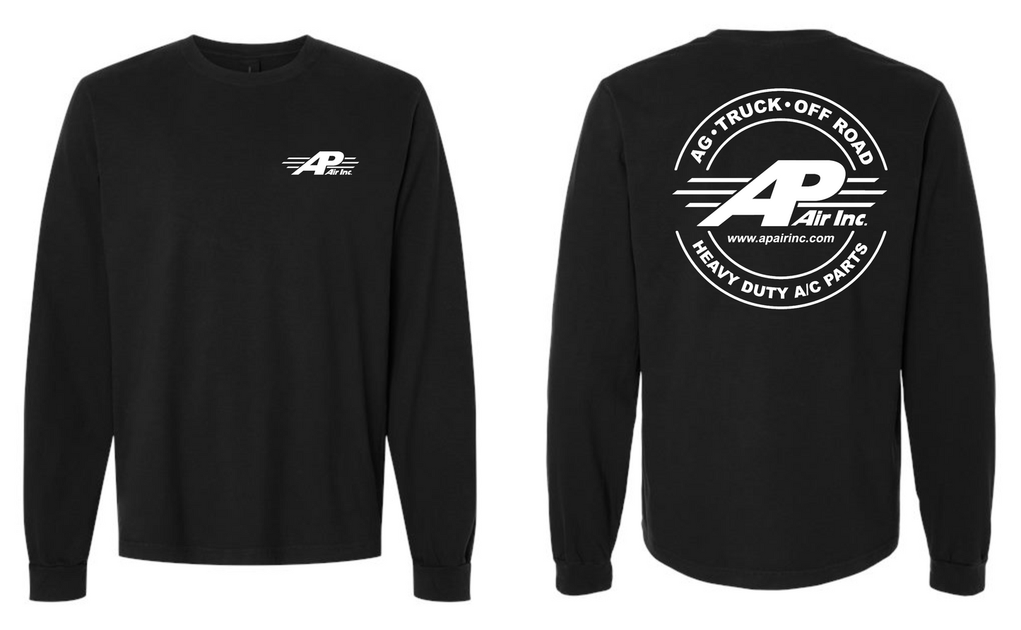 AP AIR  BELLA + CANVAS Unisex Heavyweight Garment-Dyed Long Sleeve Tee - 4851GD