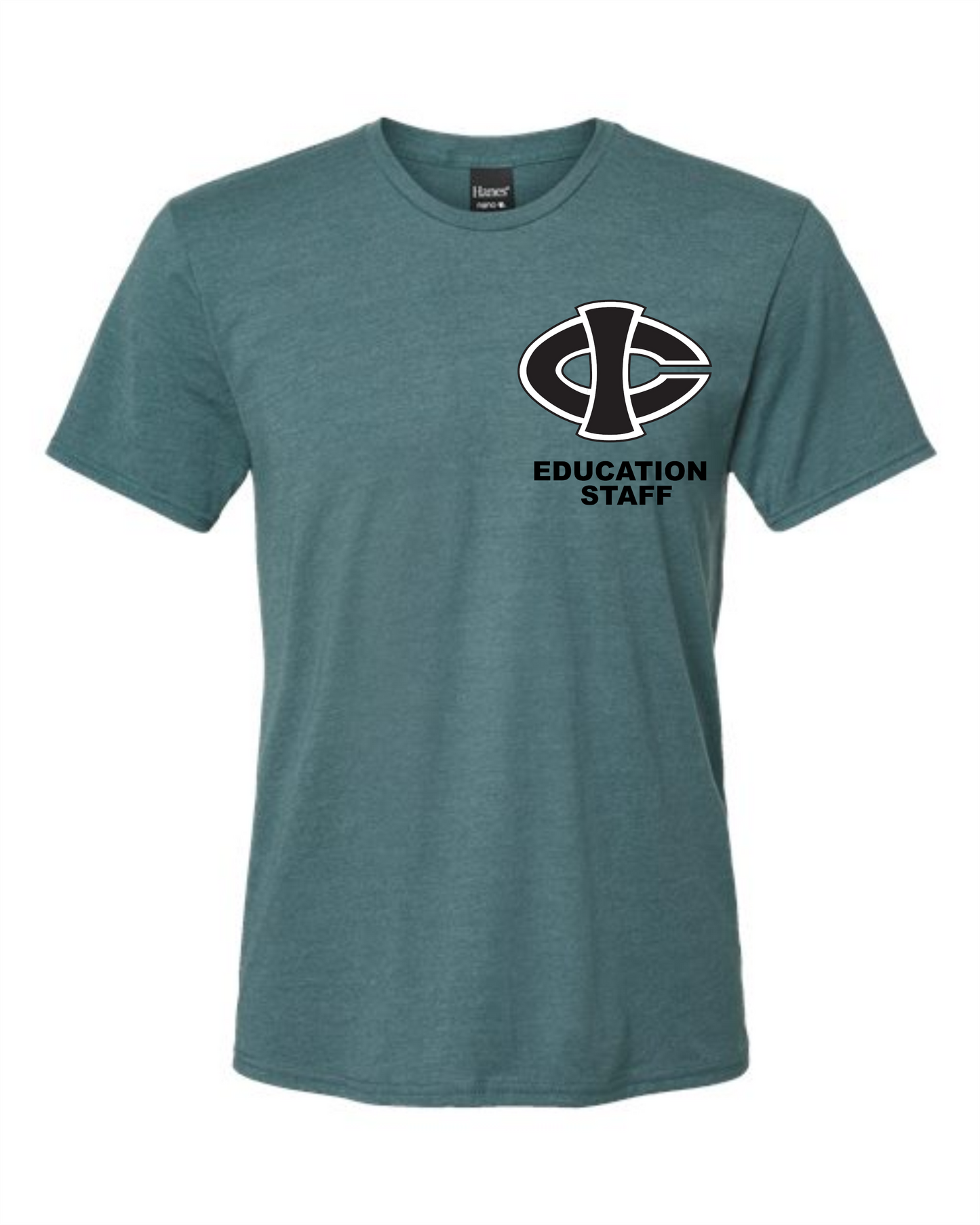 ICCC Hanes Perfect-T T-Shirt - 4980 (Left Chest Black Logo)