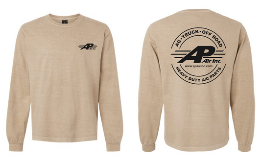 AP AIR  BELLA + CANVAS Unisex Heavyweight Garment-Dyed Long Sleeve Tee - 4851GD