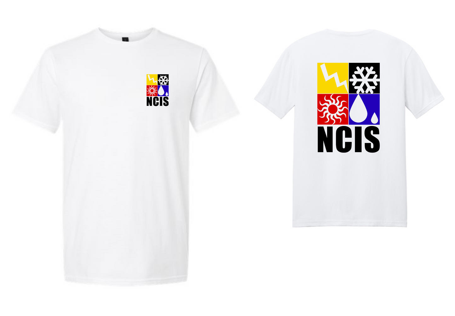 NCIS Full logo Gildan Unisex Softstyle® T-Shirt - 64000