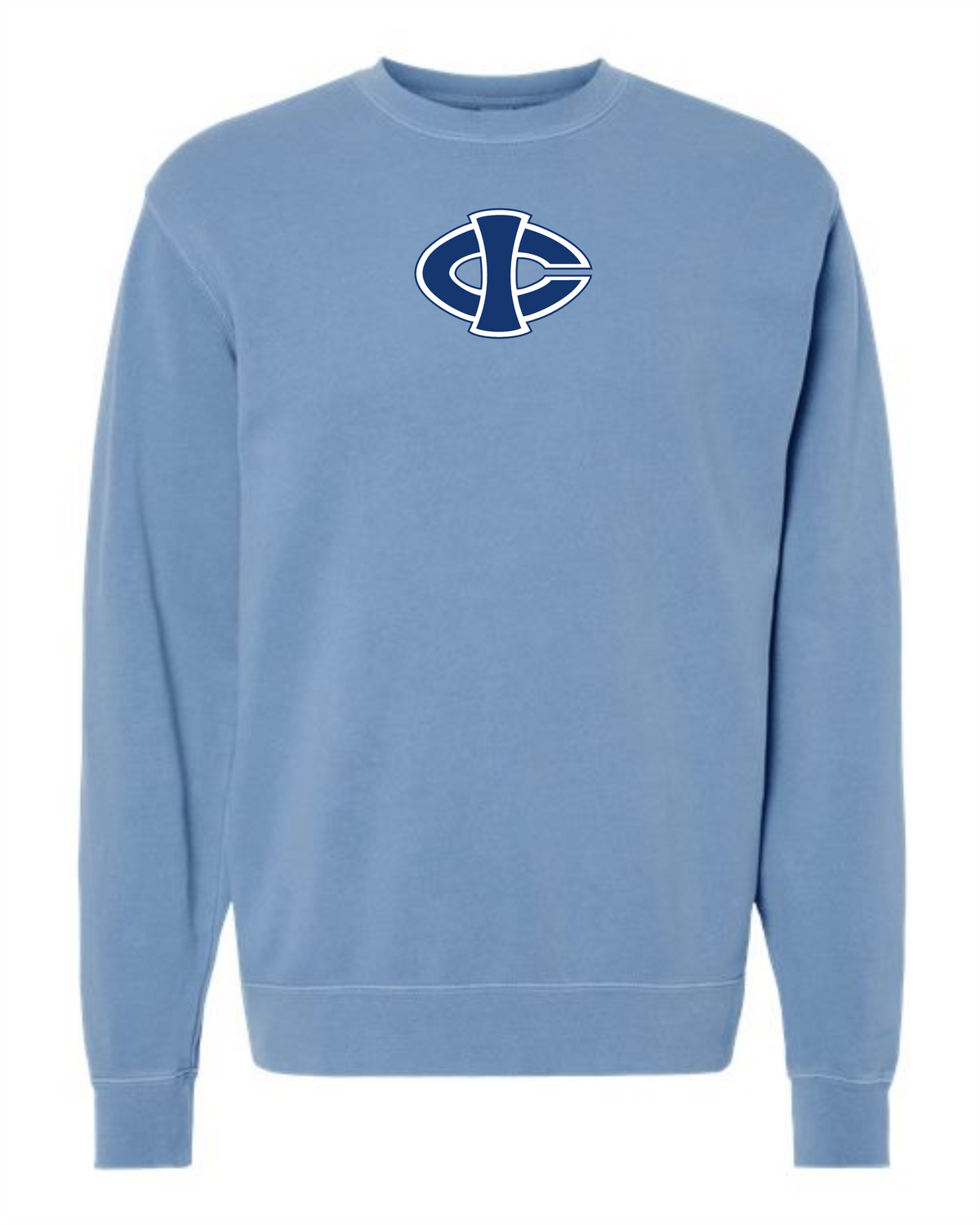 ICCC Independent Trading Co. Unisex Midweight Pigment-Dyed Crewneck Sweatshirt - PRM3500