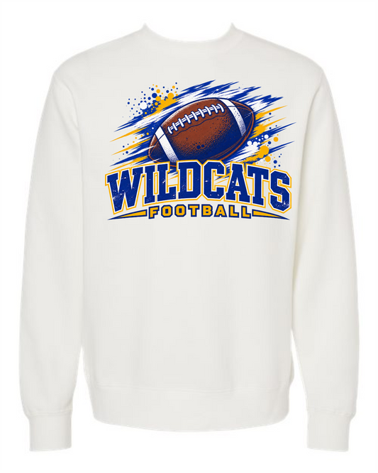 Football 007 Independent Trading Co. Unisex Midweight Pigment-Dyed Crewneck Sweatshirt - PRM3500